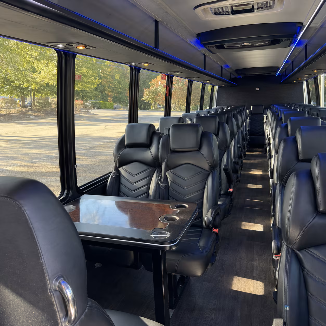 can i book a one way a round trip or a multi day package for a bus rental in san ramon