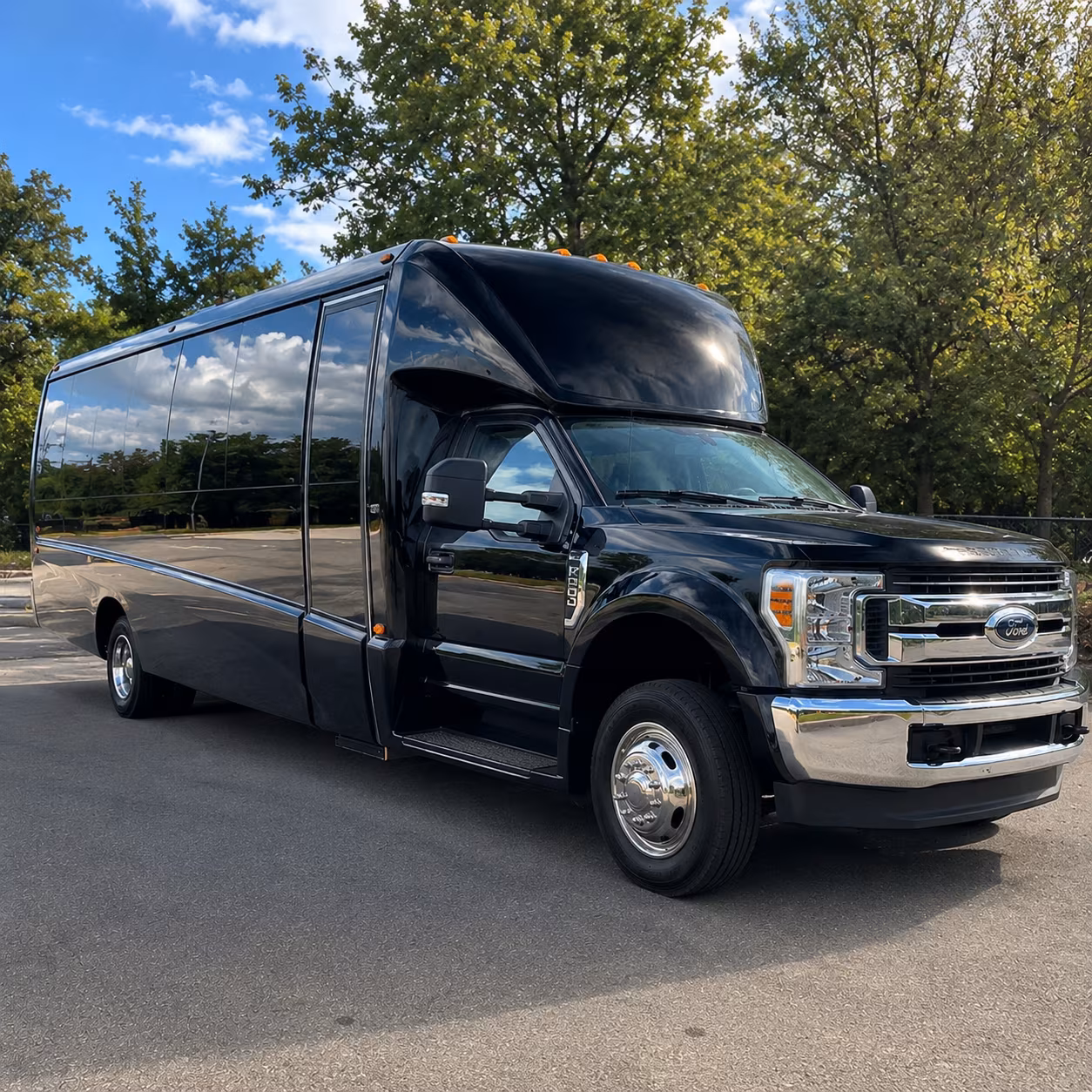 charter buses for large san ramon high school prom groups