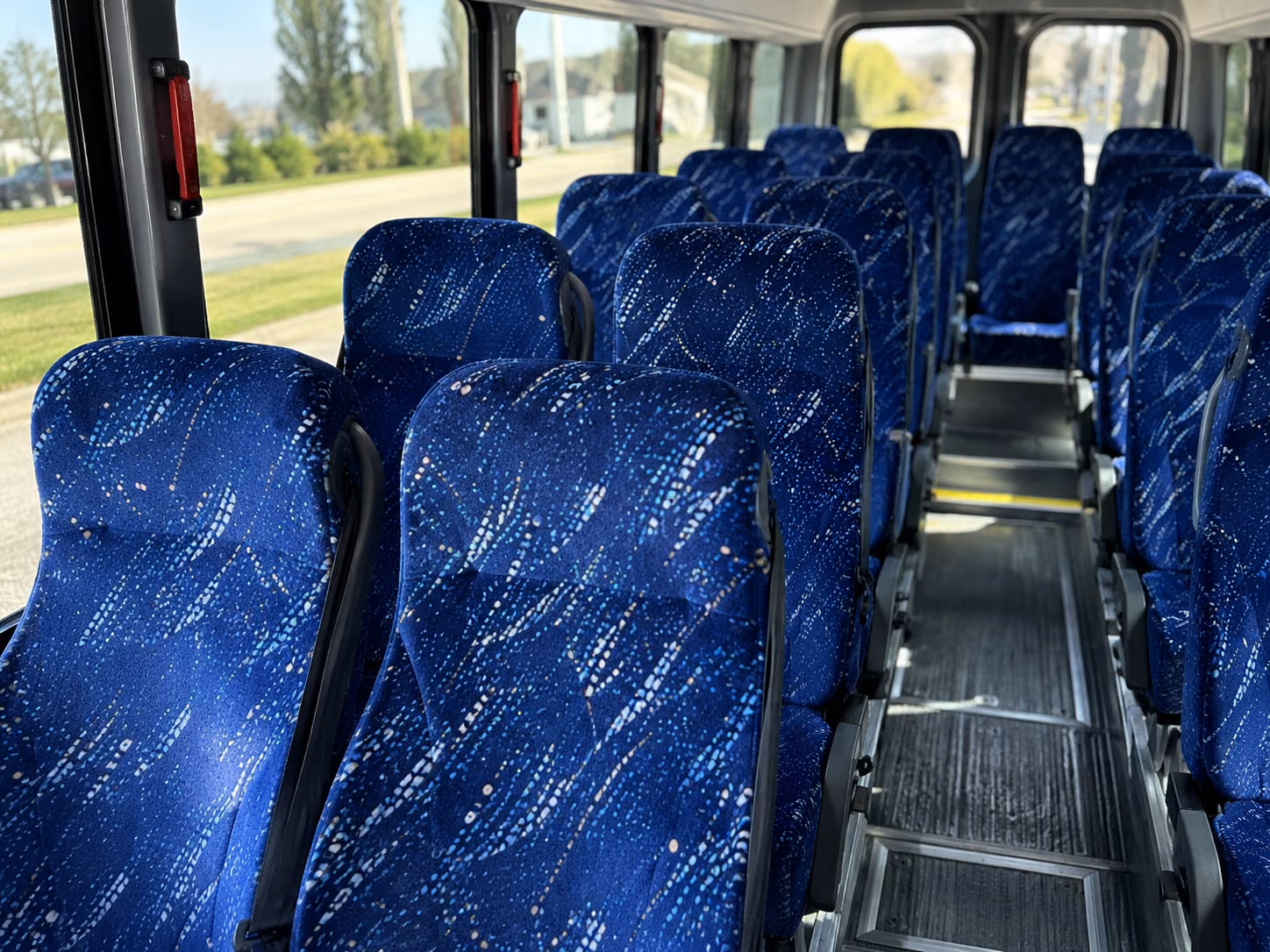 san ramon 20 passenger minibus inside