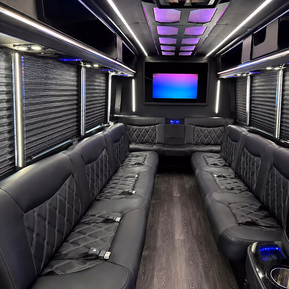 san ramon party bus inside